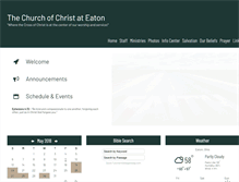 Tablet Screenshot of cceaton.org